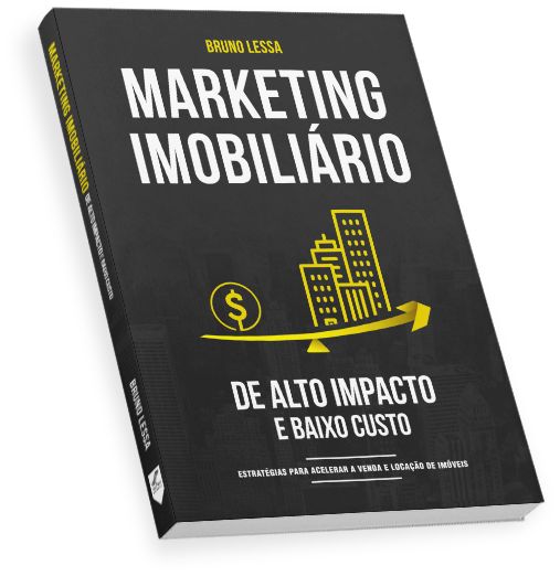 Capa do livro Marketing Imobiliário de Alto Impacto e Baixo Custo